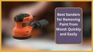 best sanders for removing paint from wood