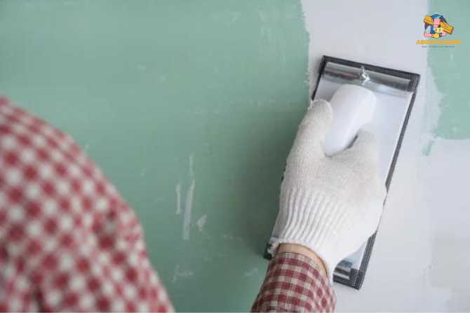 Sand a Drywall Patch