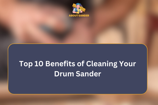 Clean Drum Sander